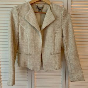 H&M Blazer | Size 6 | Like New | Beige / Tan